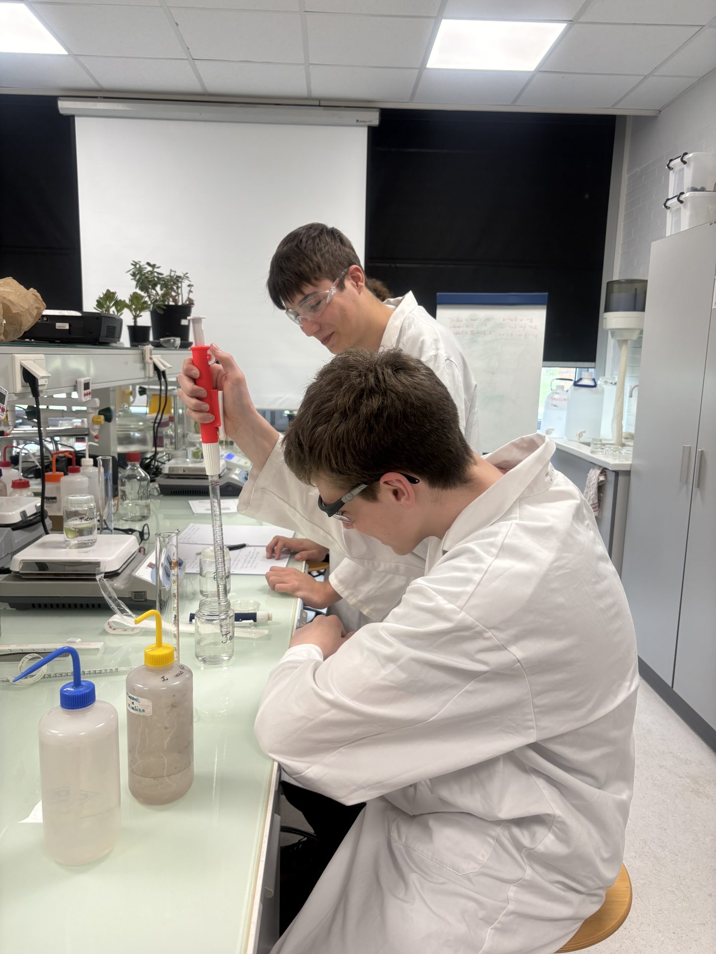 Atelier de culture in vitro à la Haute École Condorcet