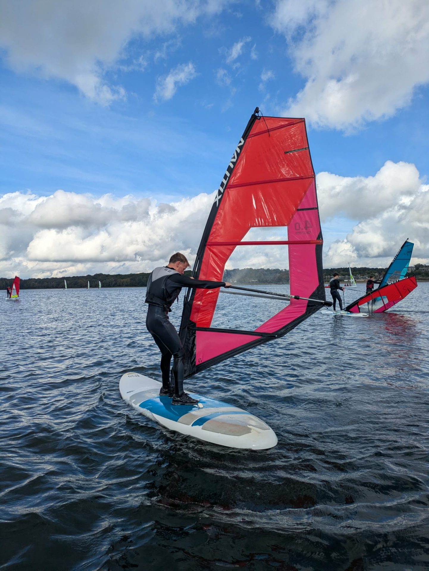 Stage de voile des TS