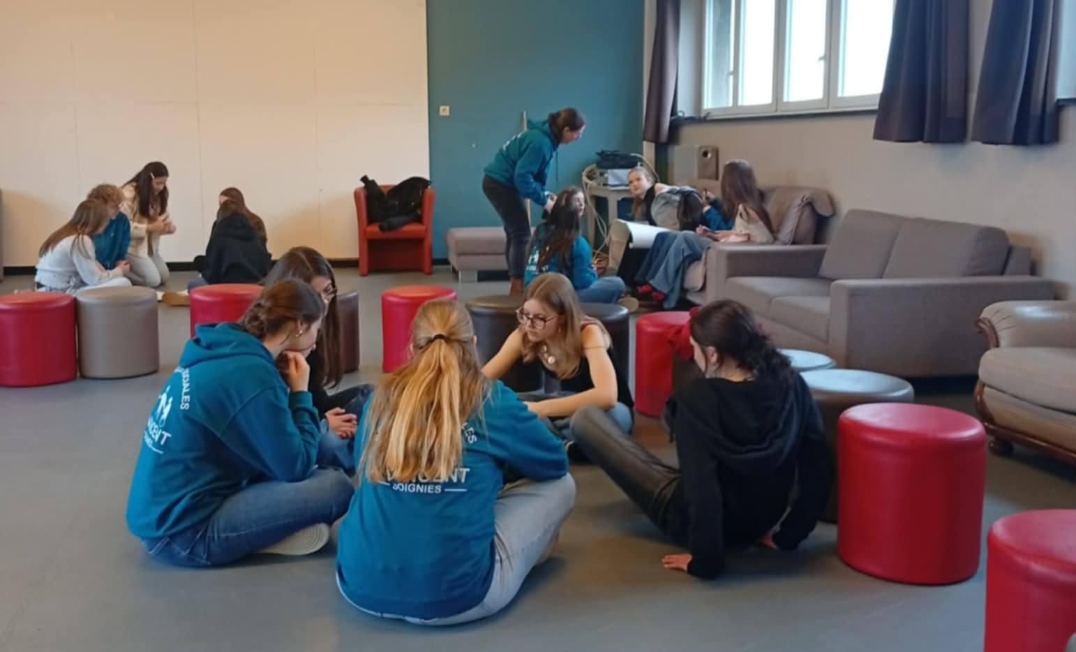 En immersion avec nos élèves en stage à Stoumont